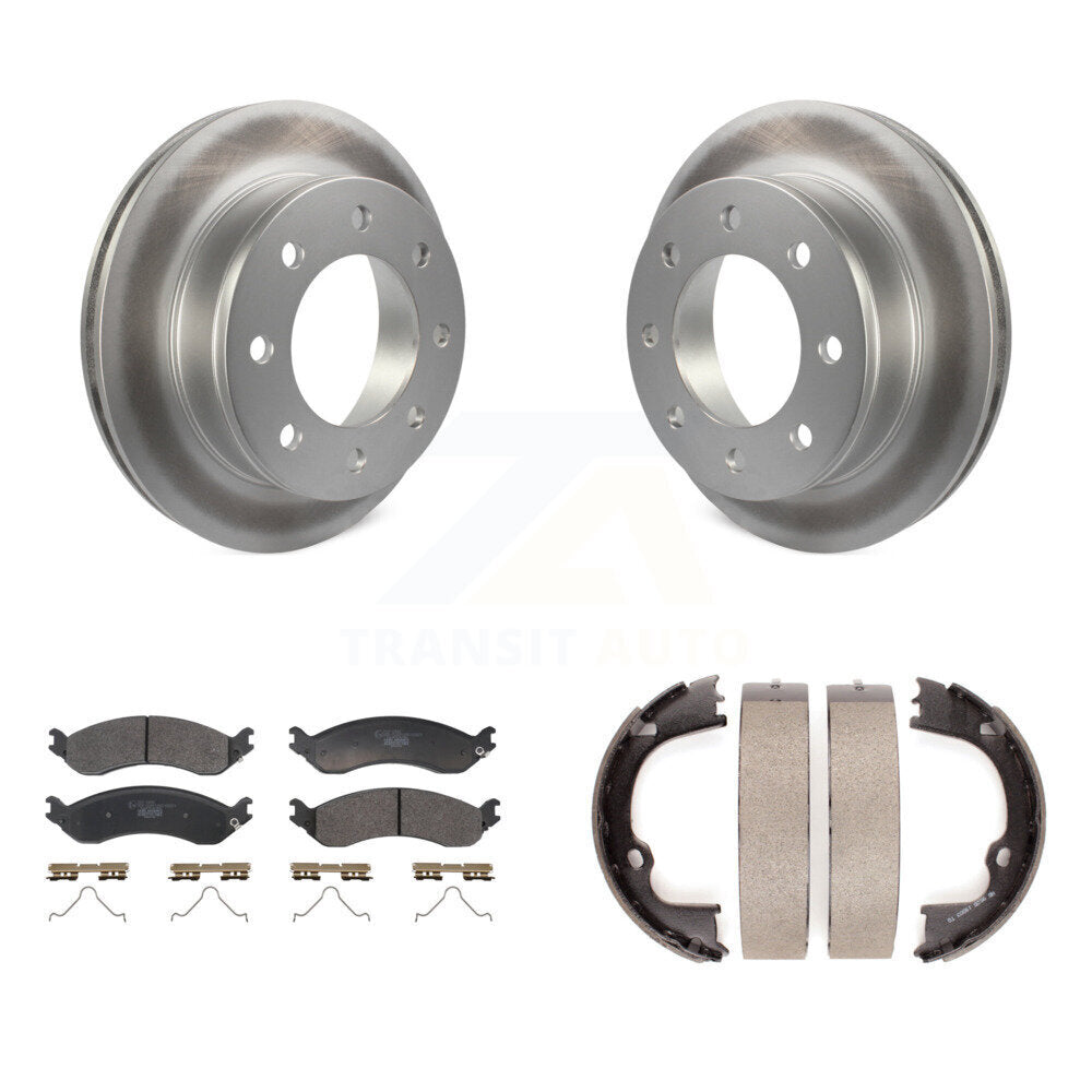 Transit Auto KGT-103660 Disc Brake Kit for 2021-2024 Chevrolet Express 2500, Chevrolet Express 3500 and More - Rear