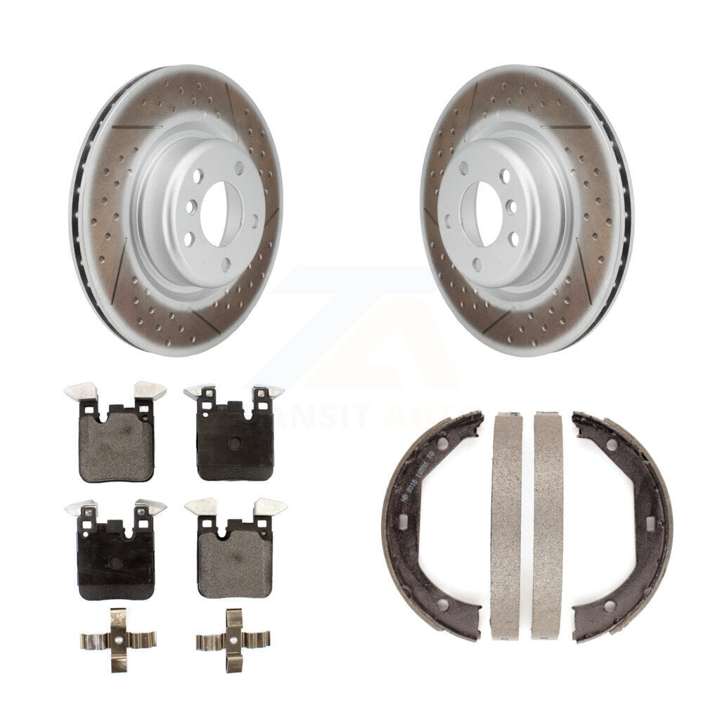 Transit Auto KGT-103663 Disc Brake Kit for 2012-2018 BMW 320i xDrive, BMW 428i, BMW 328i - Rear