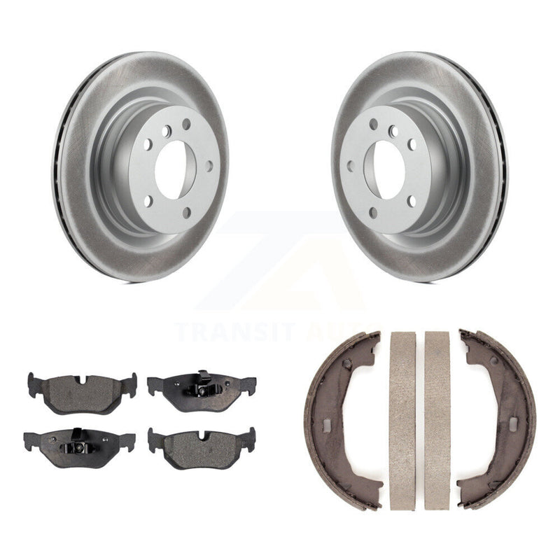 Transit Auto KGT-103670 Disc Brake Kit for 2006-2013 BMW 328i, BMW 323i, BMW 325i - Rear