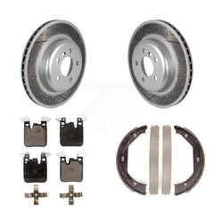 Transit Auto KGT-103674 Disc Brake Kit for 2013-2020 BMW 330i, BMW 330i GT xDrive and More - Rear