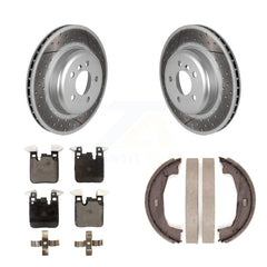 Transit Auto KGT-103680 Disc Brake Kit for 2014-2016 BMW 328i, BMW 428i xDrive - Rear