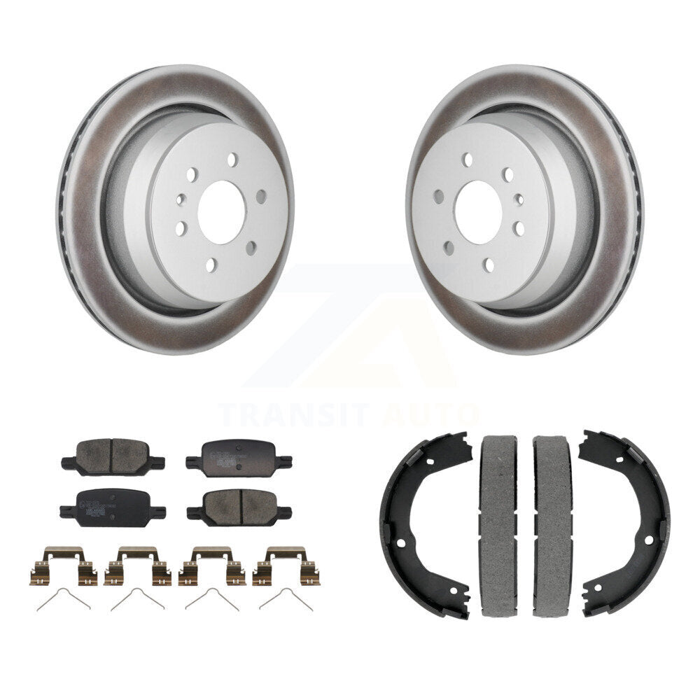 Transit Auto KGT-103690 Disc Brake Kit for 2021-2022 Chevrolet Colorado, GMC Canyon - Rear