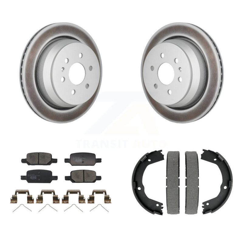 Transit Auto KGT-103690 Disc Brake Kit for 2021-2022 Chevrolet Colorado, GMC Canyon - Rear