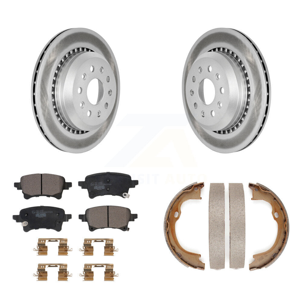 Transit Auto KGT-103696 Disc Brake Kit for 2020-2022 Jeep Wrangler, Jeep Gladiator - Rear