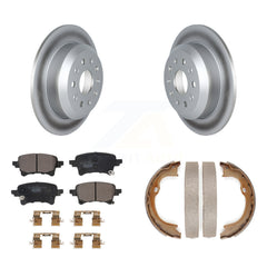 Transit Auto KGT-103697 Disc Brake Kit for 2021 Jeep Wrangler - Rear