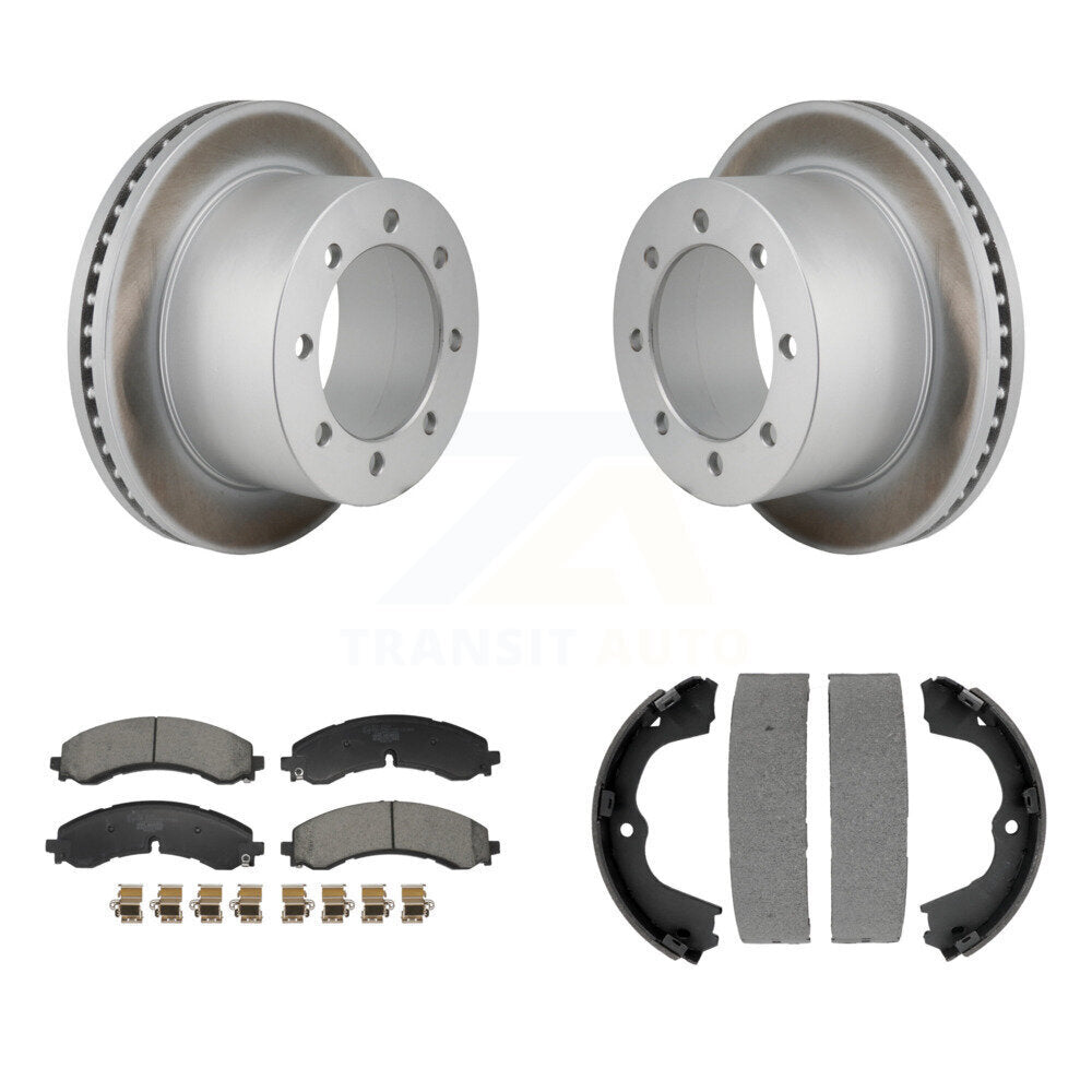Transit Auto KGT-103701 Disc Brake Kit for 2020-2024 Chevrolet Silverado 3500 HD, GMC Sierra 3500 HD - Rear