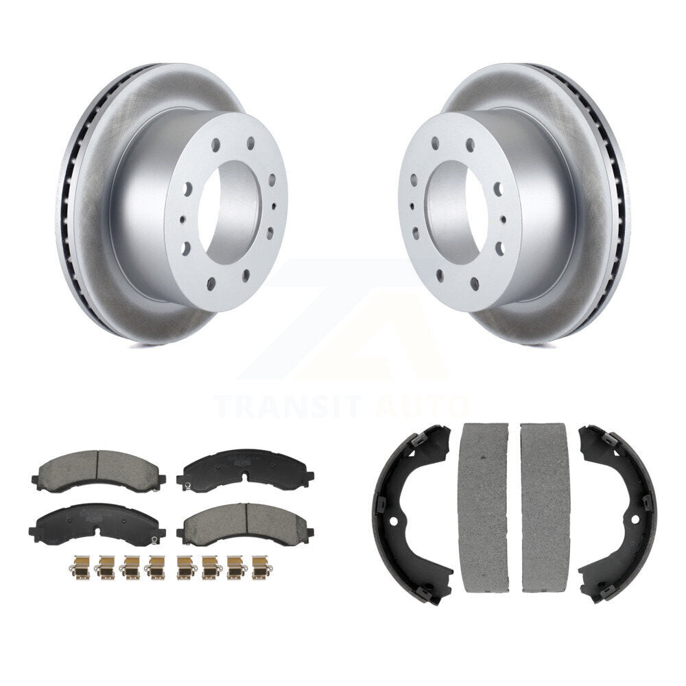 Transit Auto KGT-103702 Disc Brake Kit for 2020-2024 Chevrolet Silverado 2500 HD, Chevrolet Silverado 3500 HD and More - Rear