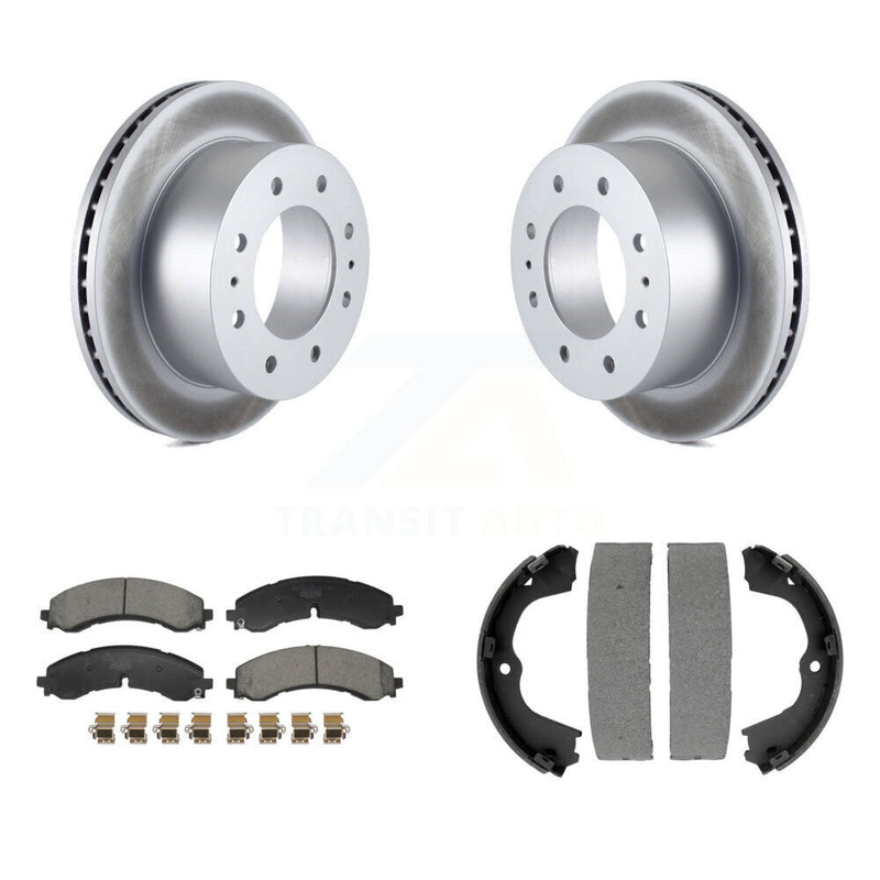Transit Auto KGT-103702 Disc Brake Kit for 2020-2024 Chevrolet Silverado 2500 HD, Chevrolet Silverado 3500 HD and More - Rear