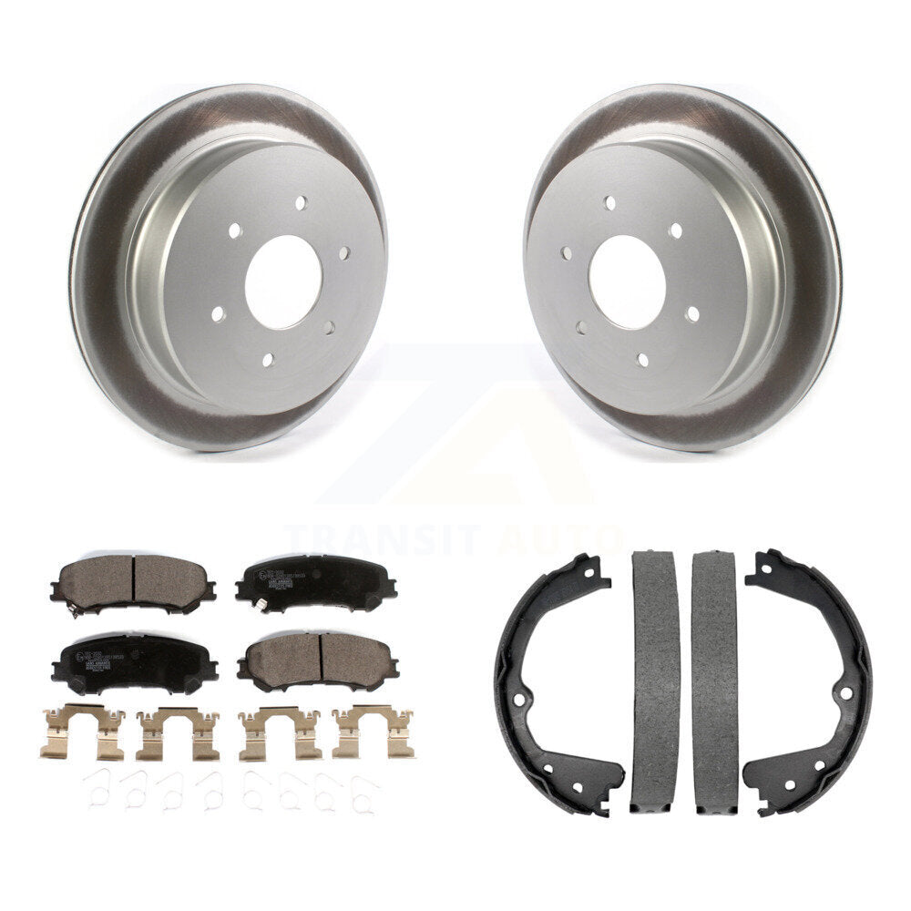 Transit Auto KGT-103703 Disc Brake Kit for 2017-2023 Nissan TITAN - Rear