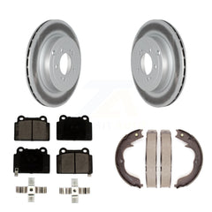 Transit Auto KGT-103704 Disc Brake Kit for 2008-2014 Mitsubishi Lancer - Rear