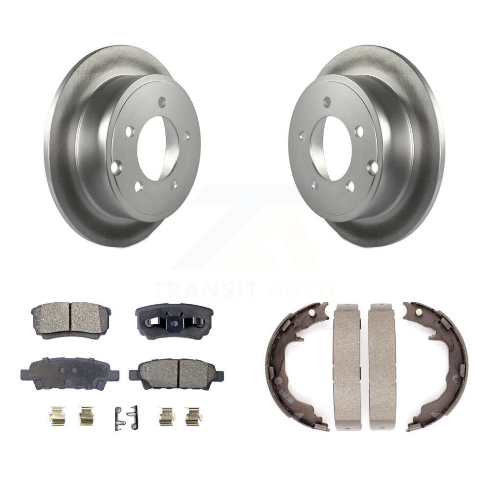 Transit Auto KGT-103707 Disc Brake Kit for 2007-2017 Jeep Compass, Jeep Patriot and More - Rear