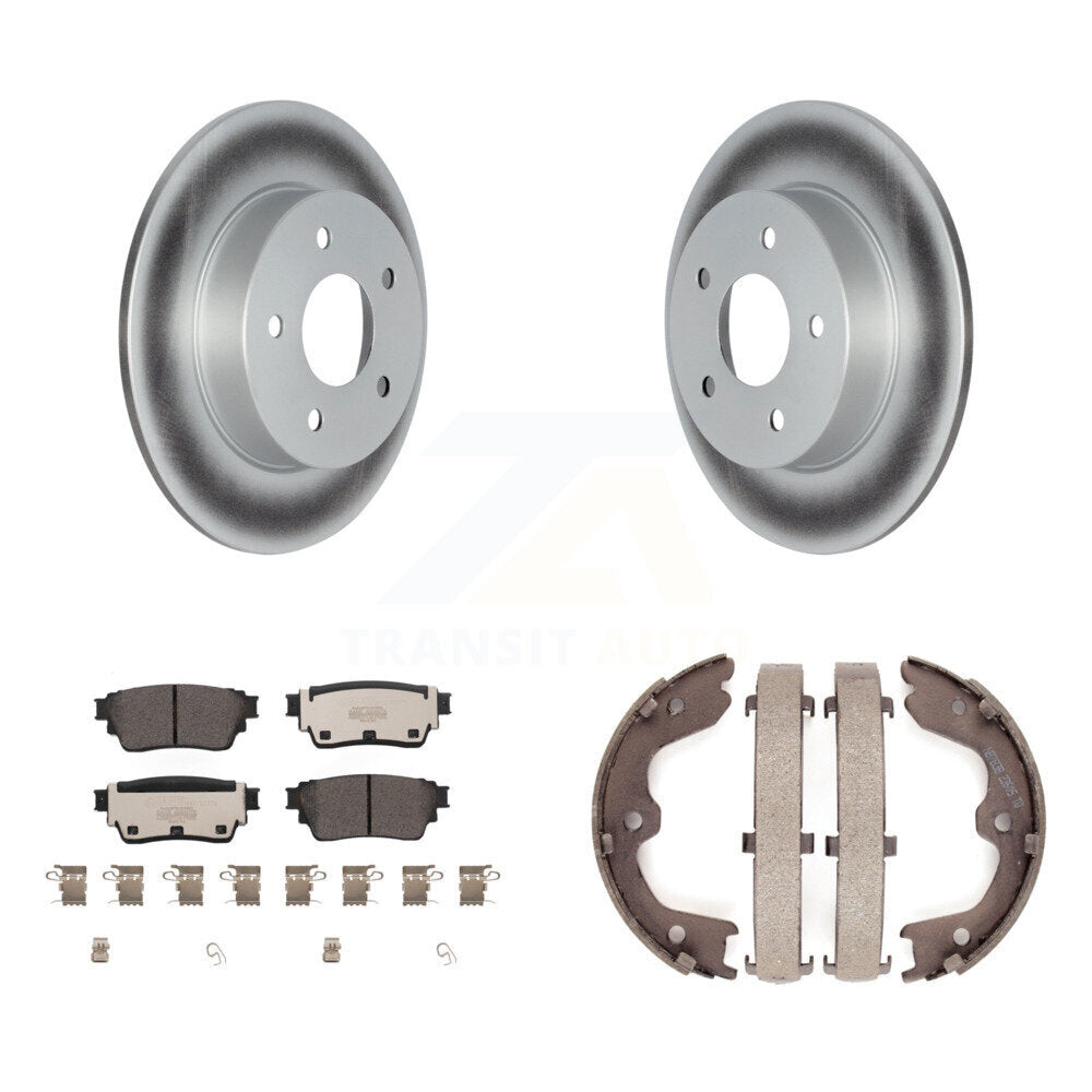 Transit Auto KGT-103711 Disc Brake Kit for 2019-2023 Nissan Altima - Rear