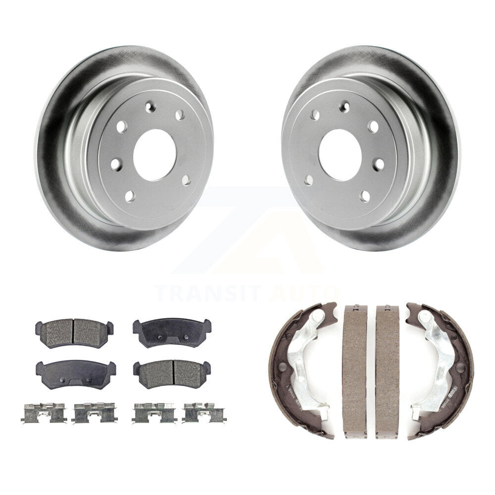 Transit Auto KGT-103717 Disc Brake Kit for 2004-2006 Suzuki Reno, Suzuki Forenza - Rear