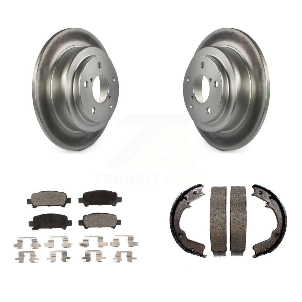 Transit Auto KGT-103720 Disc Brake Kit for 1998-2003 Subaru Impreza, Subaru Forester - Rear