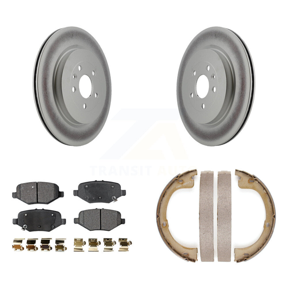 Transit Auto KGT-103724 Disc Brake Kit for 2013-2016 Lincoln MKT - Rear