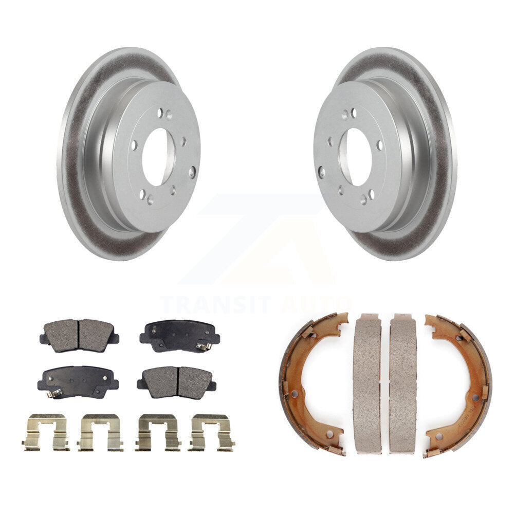 Transit Auto KGT-103731 Disc Brake Kit for 2007-2009 Hyundai Azera, Kia Amanti - Rear