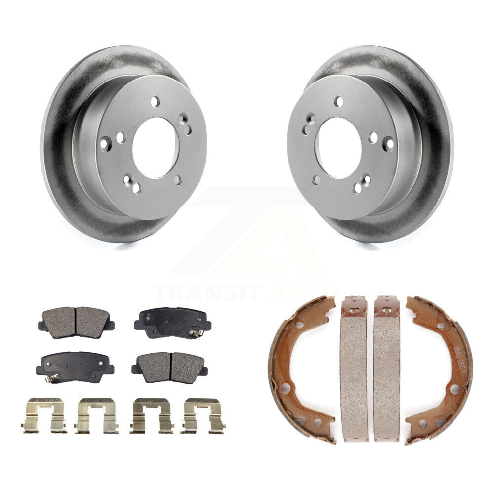Transit Auto KGT-103733 Disc Brake Kit for 2008-2010 Hyundai Sonata - Rear