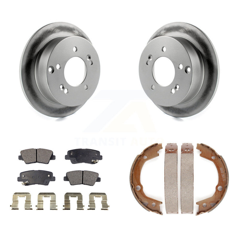 Transit Auto KGT-103733 Disc Brake Kit for 2008-2010 Hyundai Sonata - Rear