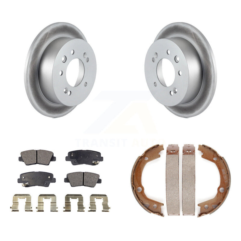 Transit Auto KGT-103736 Disc Brake Kit for 2010 Hyundai Elantra - Rear