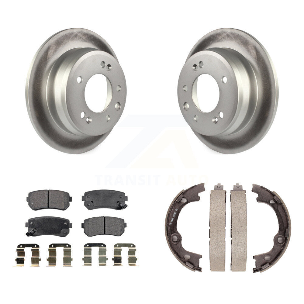 Transit Auto KGT-103737 Disc Brake Kit for 2009-2015 Hyundai Elantra, Hyundai Tucson - Rear