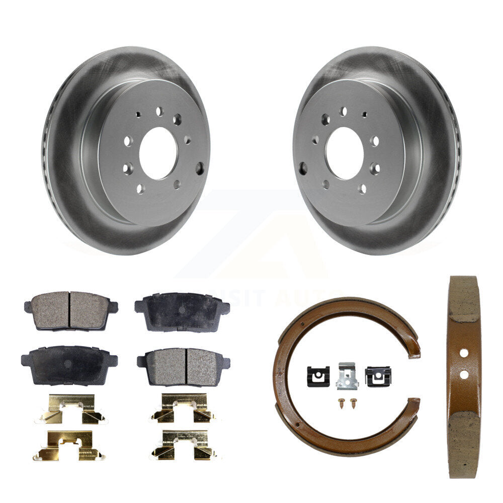Transit Auto KGT-103741 Disc Brake Kit for 2007-2012 Ford Edge, Lincoln MKX, Mazda CX-7 - Rear