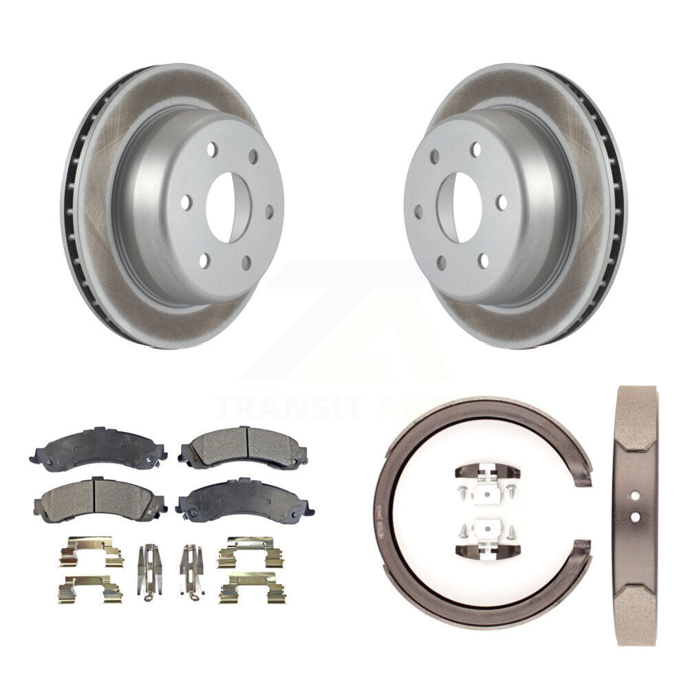 Transit Auto KGT-103744 Disc Brake Kit for 2000-2006 Chevrolet Silverado 1500, GMC Sierra 1500 and More - Rear