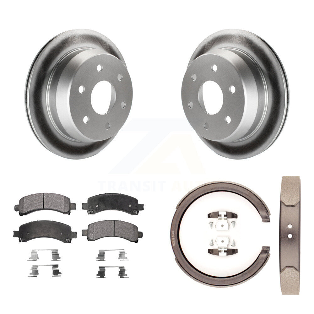 Transit Auto KGT-103745 Disc Brake Kit for 2002 Chevrolet Avalanche 1500, Chevrolet Suburban 1500 - Rear