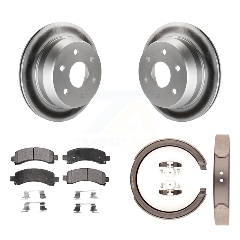 Transit Auto KGT-103745 Disc Brake Kit for 2002 Chevrolet Avalanche 1500, Chevrolet Suburban 1500 - Rear