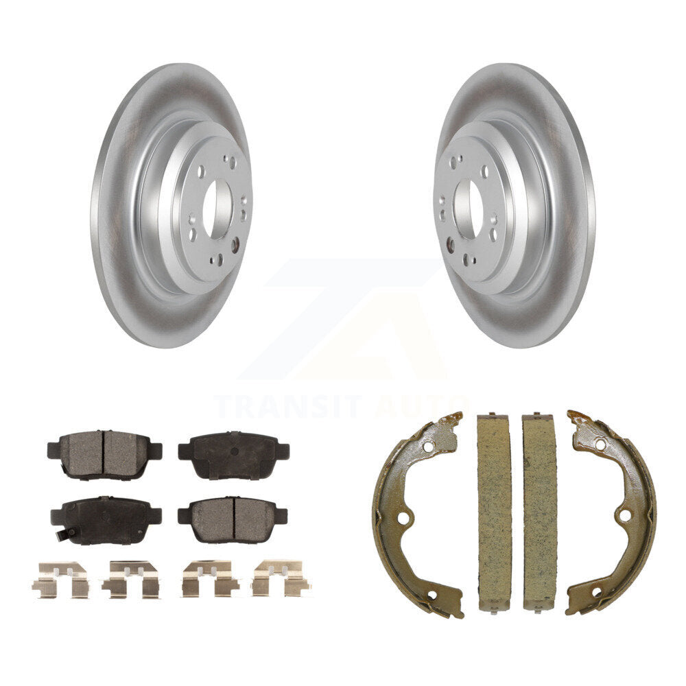 Transit Auto KGT-103747 Disc Brake Kit for 2009-2014 Acura TL - Rear