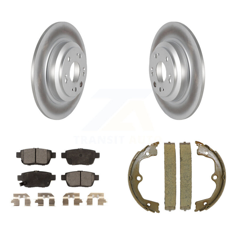 Transit Auto KGT-103747 Disc Brake Kit for 2009-2014 Acura TL - Rear