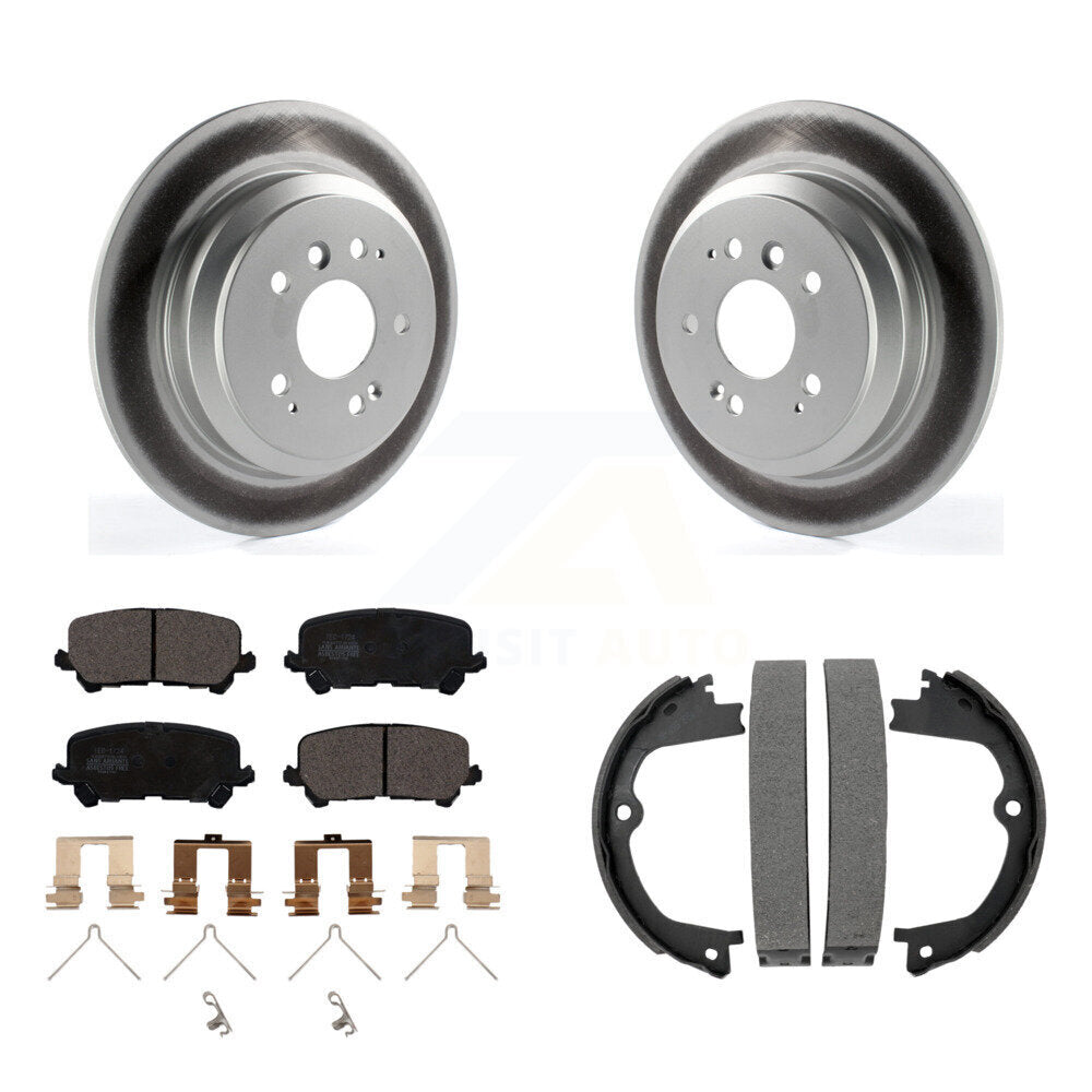 Transit Auto KGT-103750 Disc Brake Kit for 2016-2024 Honda Passport, Honda Ridgeline, Honda Pilot - Rear