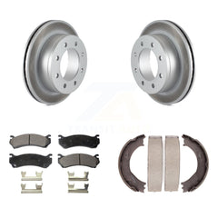 Transit Auto KGT-103752 Disc Brake Kit for 1999-2010 Chevrolet Suburban 2500, GMC Sierra 3500 HD and More - Rear