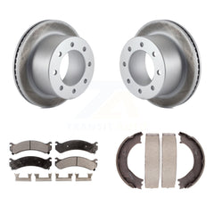 Transit Auto KGT-103753 Disc Brake Kit for 2001-2010 GMC Sierra 3500 HD, Chevrolet Silverado 3500 Classic and More - Rear