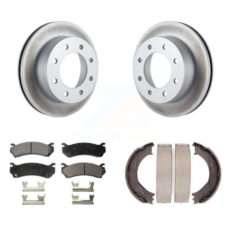 Transit Auto KGT-103755 Disc Brake Kit for 1999-2009 Chevrolet Silverado 1500 HD Classic, Chevrolet Suburban 2500 and More - Rear