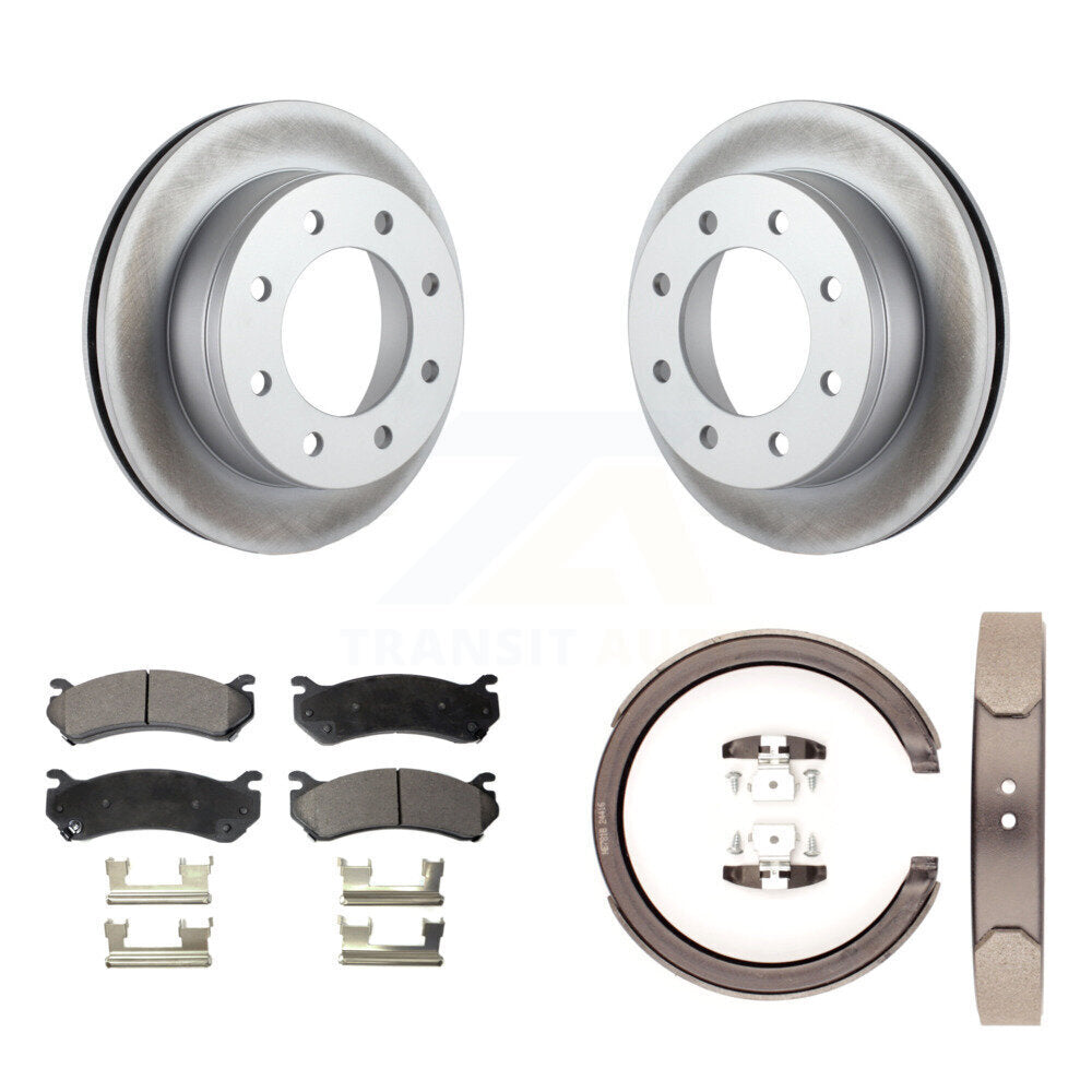 Transit Auto KGT-103757 Disc Brake Kit for 2001-2006 Chevrolet Silverado 1500 HD, GMC Sierra 1500 HD and More - Rear