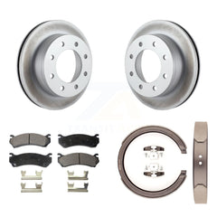 Transit Auto KGT-103757 Disc Brake Kit for 2001-2006 Chevrolet Silverado 1500 HD, GMC Sierra 1500 HD and More - Rear