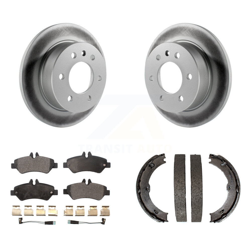 Transit Auto KGT-103760 Disc Brake Kit for 2007-2018 Mercedes-Benz Sprinter 2500, Dodge Sprinter 2500 and More - Rear