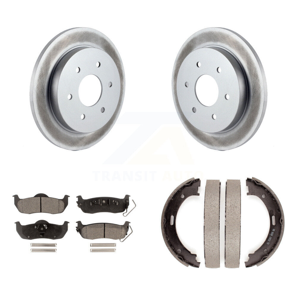 Transit Auto KGT-103761 Disc Brake Kit for 2004-2014 Nissan Armada, INFINITI QX56, Nissan TITAN - Rear
