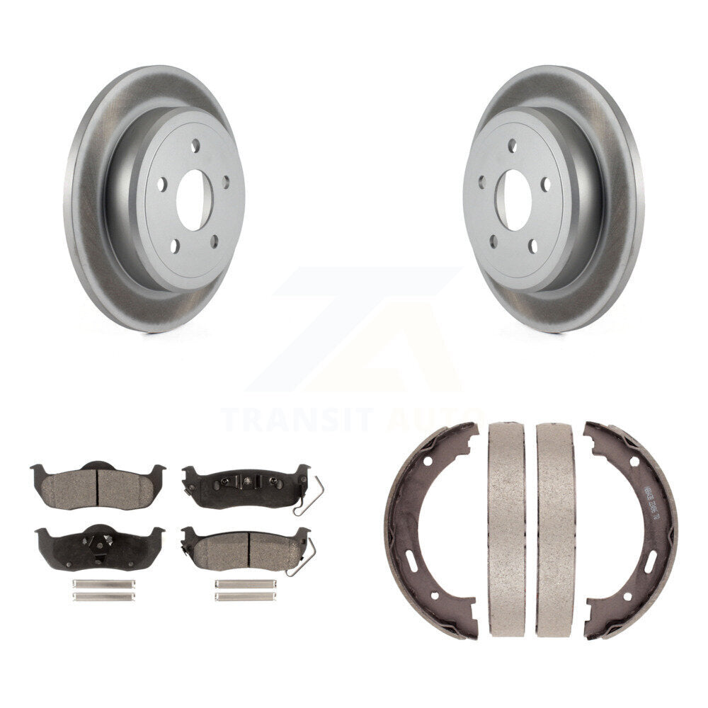 Transit Auto KGT-103763 Disc Brake Kit for 2005-2010 Jeep Grand Cherokee, Jeep Commander - Rear