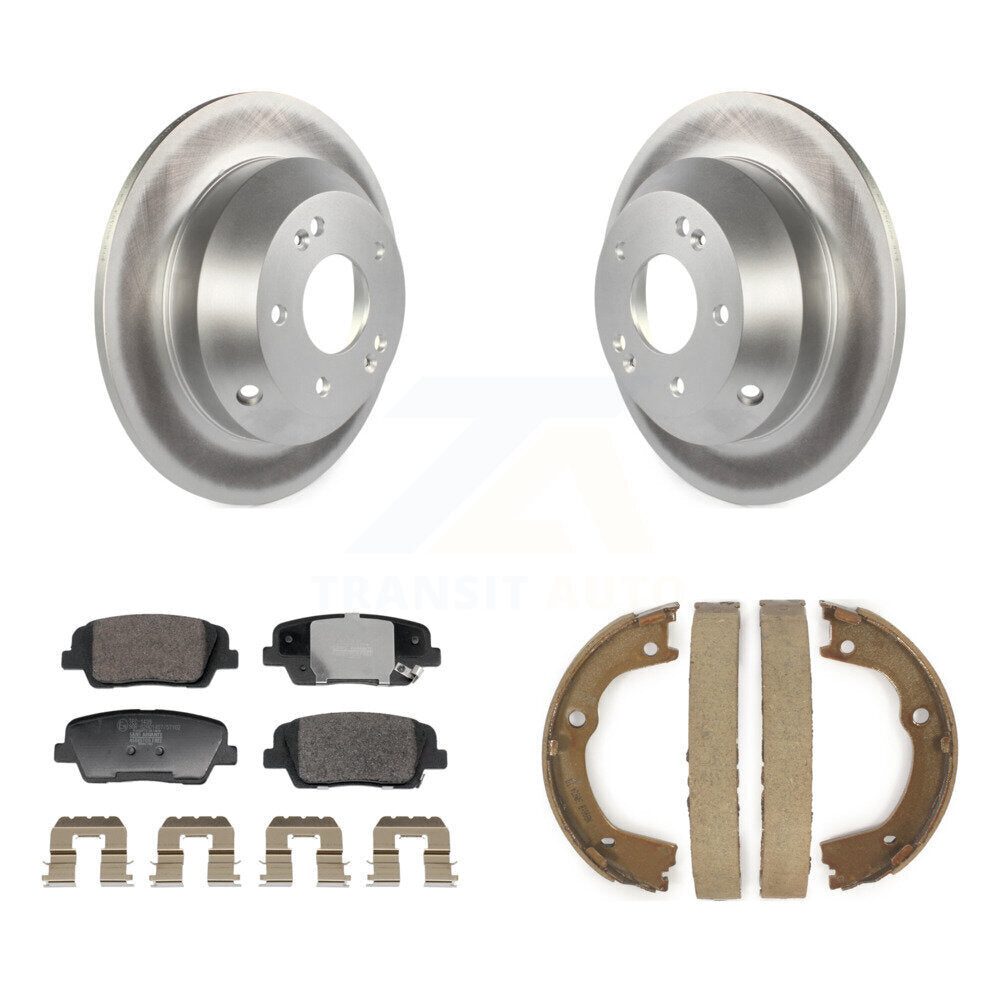 Transit Auto KGT-103765 Disc Brake Kit for 2010-2013 Kia Sorento, Hyundai Santa Fe - Rear