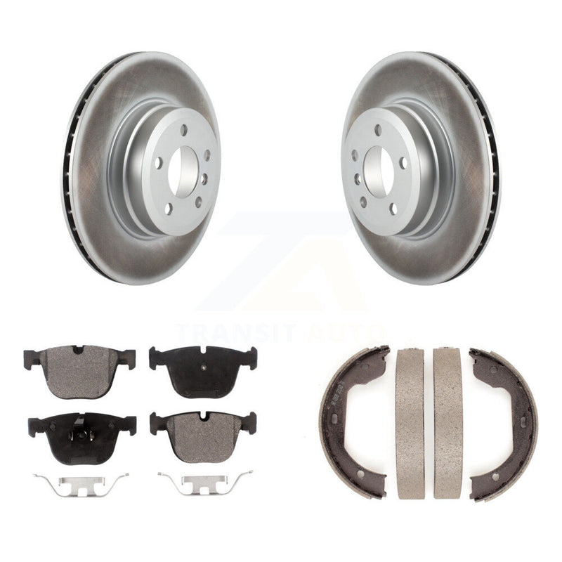 Transit Auto KGT-103787 Disc Brake Kit for 2007-2019 BMW X5, BMW X6 - Rear