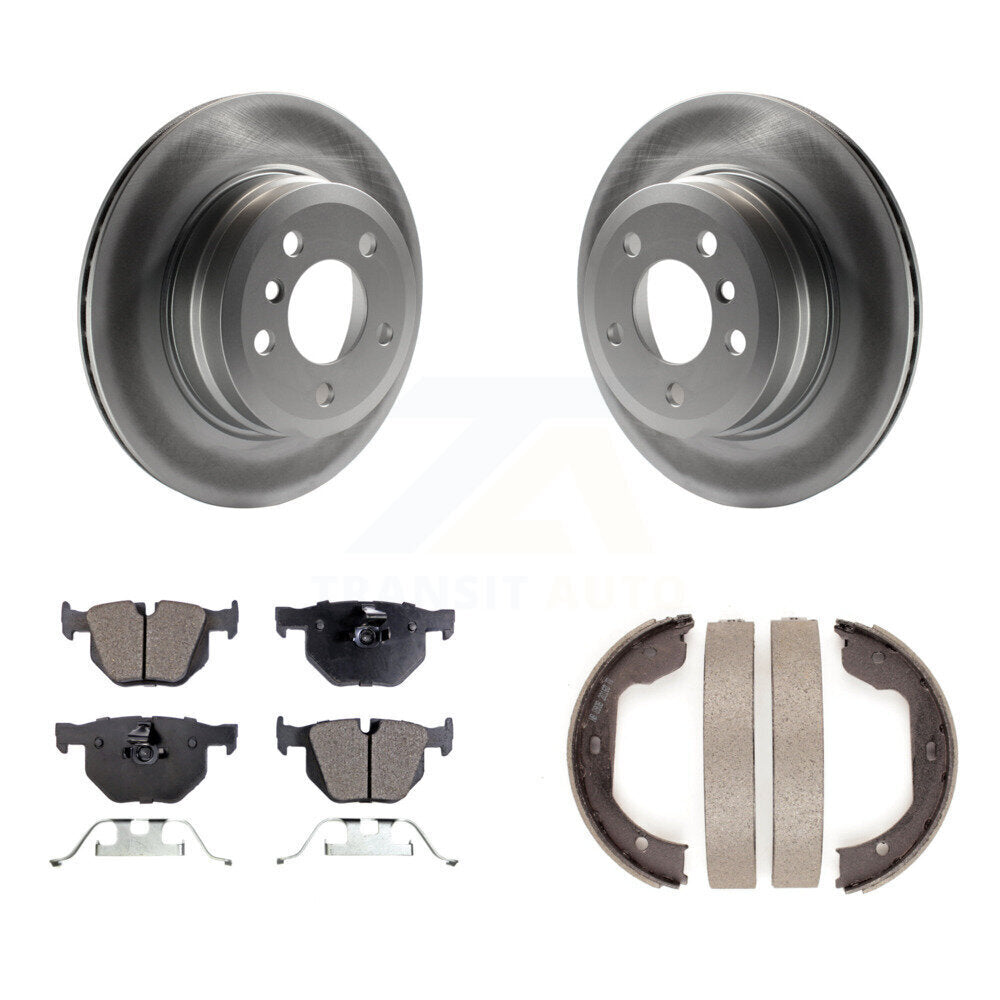 Transit Auto KGT-103788 Disc Brake Kit for 2007-2019 BMW X5, BMW X6 - Rear