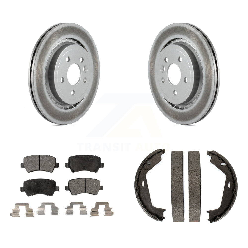 Transit Auto KGT-103800 Disc Brake Kit for 2007-2009 Volvo S80 - Rear