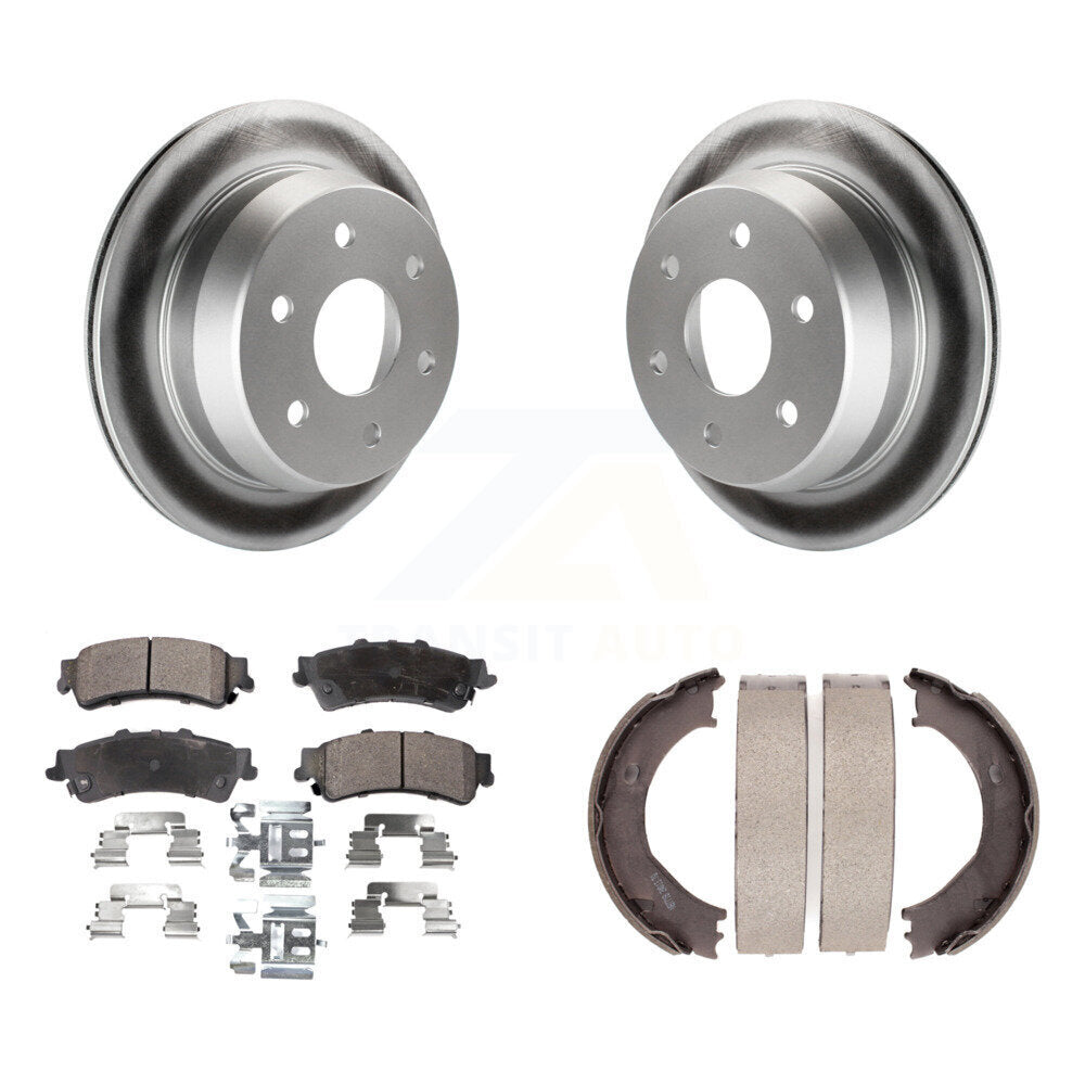 Transit Auto KGT-103807 Disc Brake Kit for 2006 Chevrolet Silverado 1500, GMC Sierra 1500 - Rear