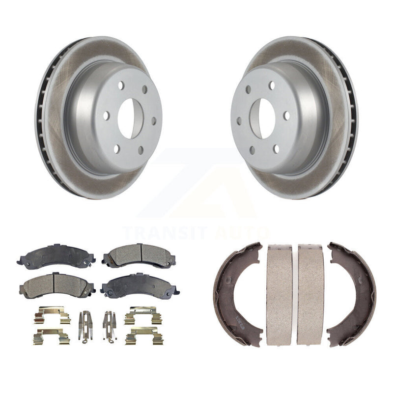 Transit Auto KGT-103808 Disc Brake Kit for 2006 Chevrolet Silverado 1500, GMC Sierra 1500 - Rear