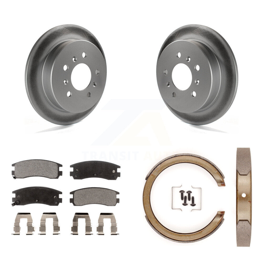 Transit Auto KGT-103812 Disc Brake Kit for 1997-2010 Chevrolet Impala, Buick Century and More - Rear
