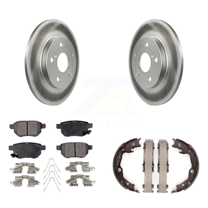 Transit Auto KGT-103814 Disc Brake Kit for 2009-2013 Toyota Matrix, Pontiac Vibe - Rear