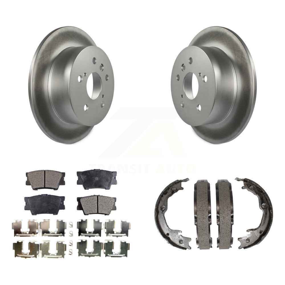 Transit Auto KGT-103819 Disc Brake Kit for 2012-2018 Lexus ES350, Lexus ES300h and More - Rear