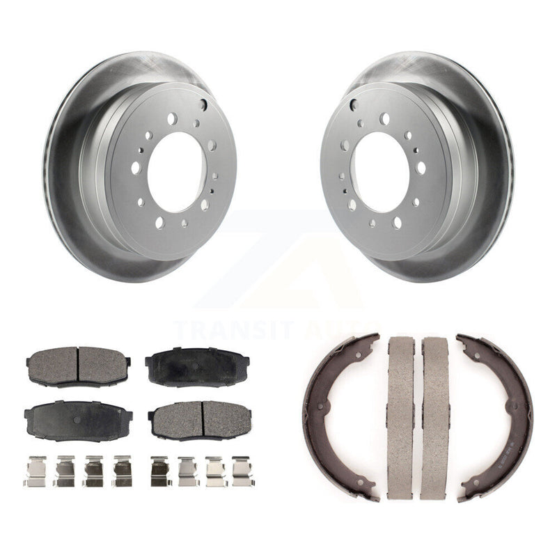 Transit Auto KGT-103821 Disc Brake Kit for 2007-2021 Lexus LX570, Toyota Land Cruiser and More - Rear