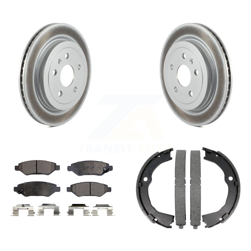 Transit Auto KGT-103823 Disc Brake Kit for 2008-2015 Cadillac CTS, Chevrolet Camaro - Rear